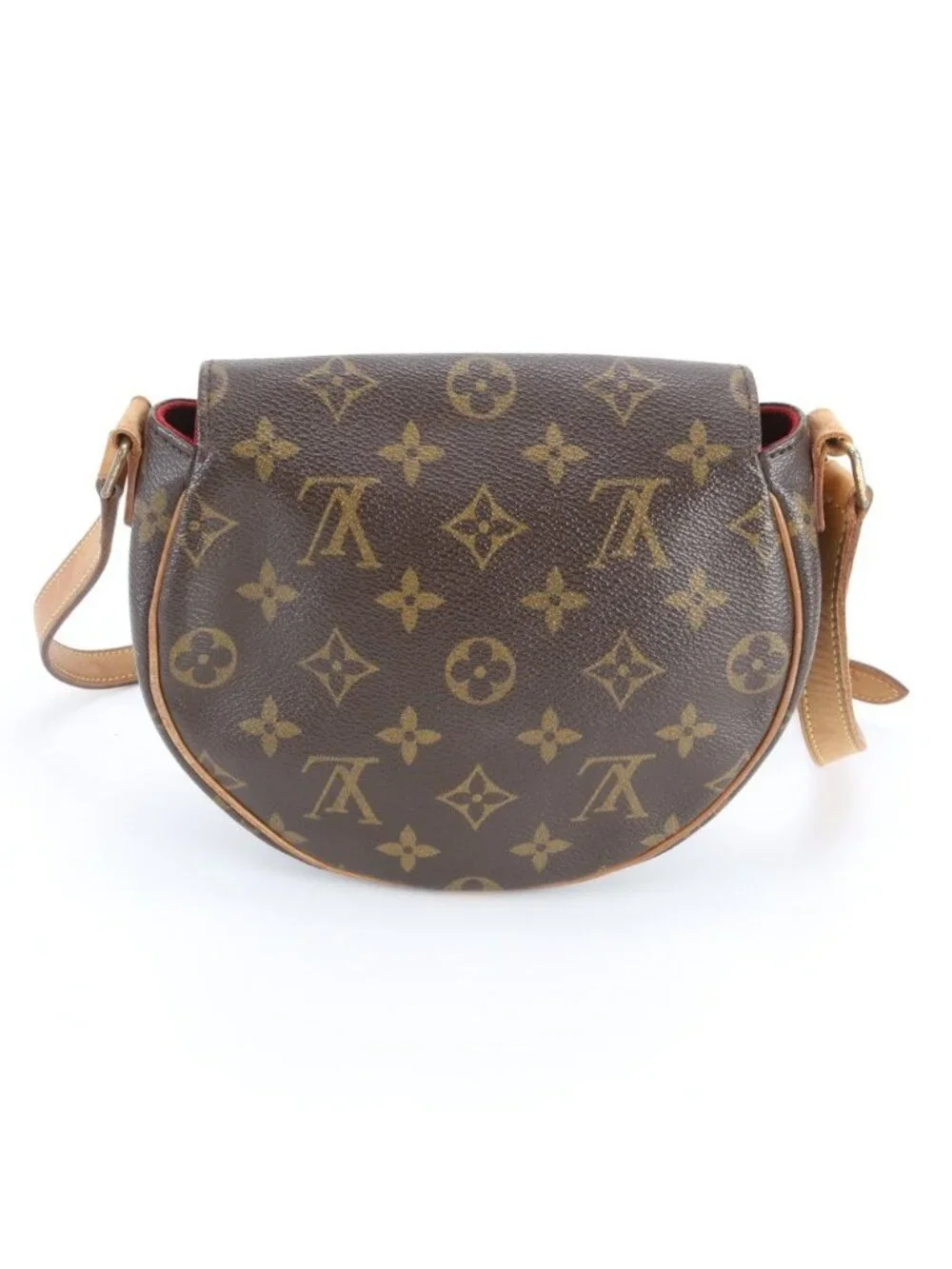 Louis Vuitton Monogram Tambourine Leather Shoulder Bag Crossbody